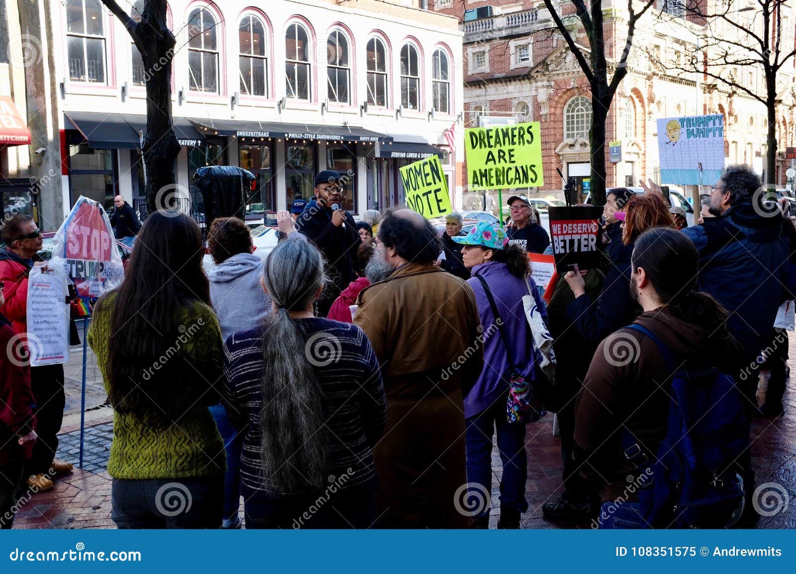 Demonstration Against Trump and for Dreamers