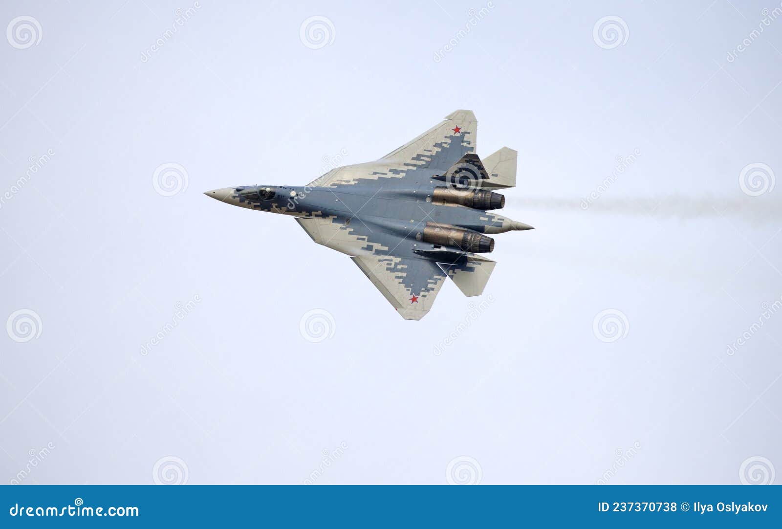 Demonstration Flight Of Sukhoi Su-57 (Felon), International Aviation ...