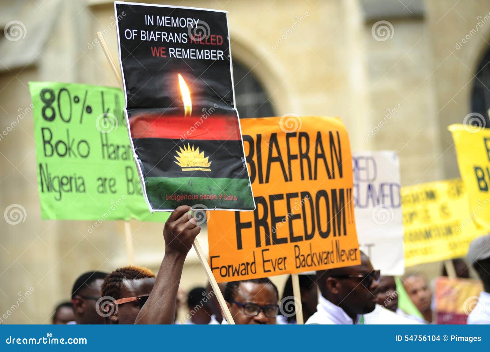 Demonstration-Indigenious People Of Biafra Editorial Stock Image - Image Of  Demonstration, Ethnic: 54756104