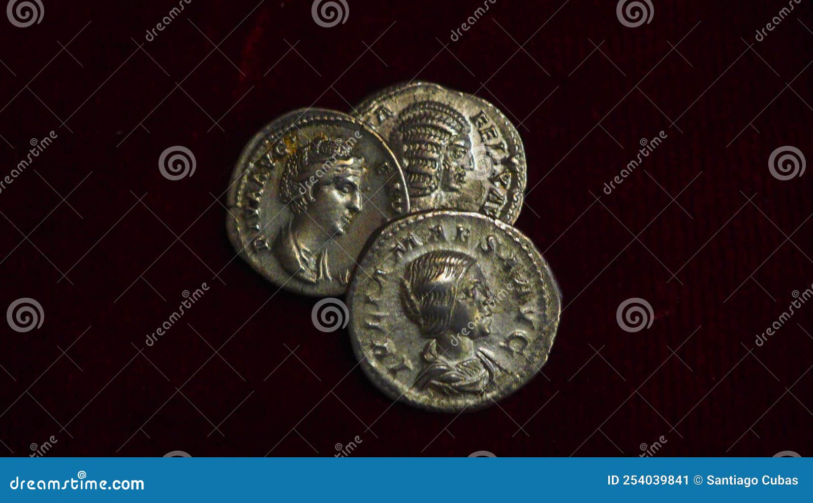 silver denarii of the roman empresses.