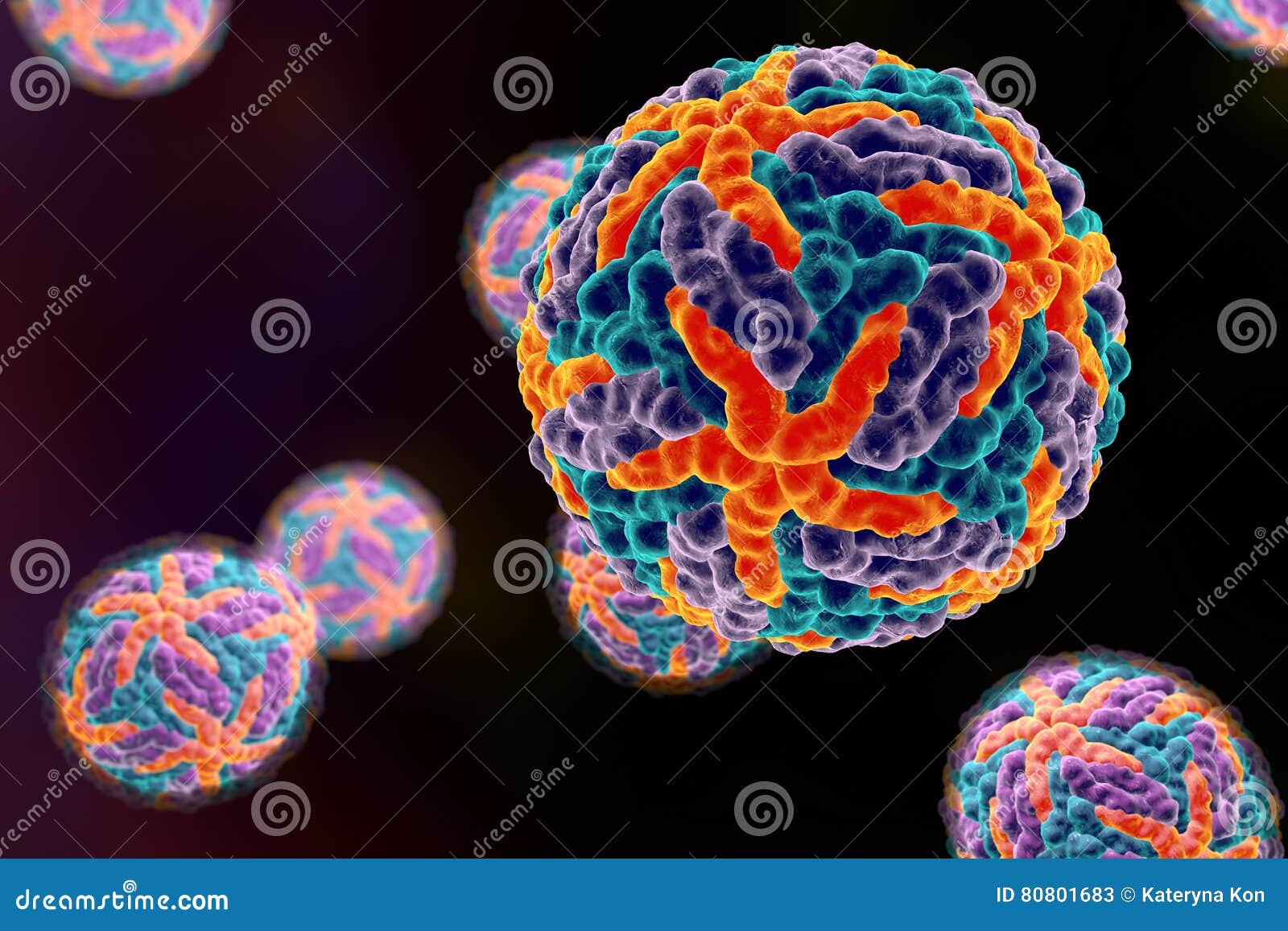 Dengue Virus Which Causes Yellow Fever Stock Illustration Illustration Of Colorful Isolated 80801683