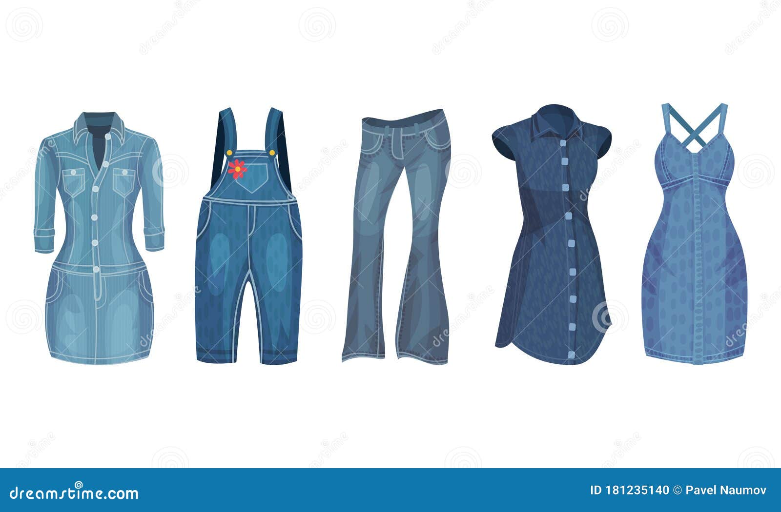 overall made of denim