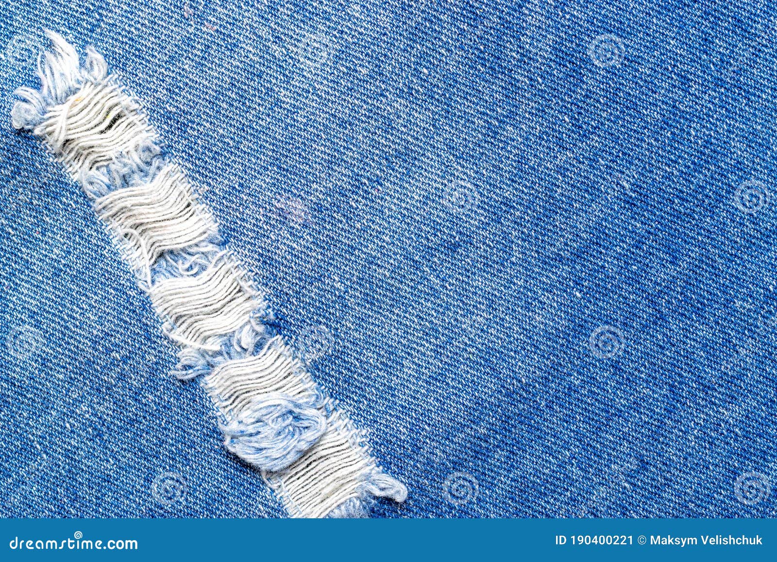 Denim Design Pattern. Blue Jean Texture with Macro Style To Present ...