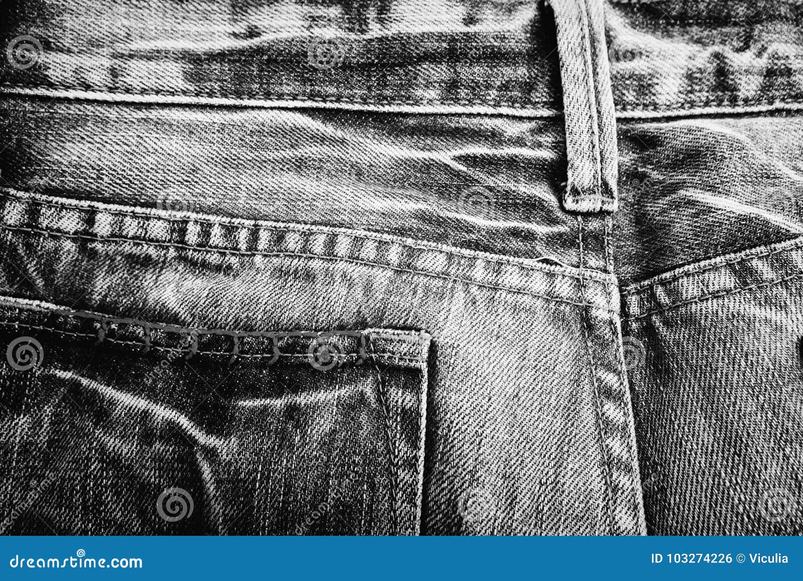 Denim Jeans Background with Seam of Jeans Fashion Design. Stock Photo ...