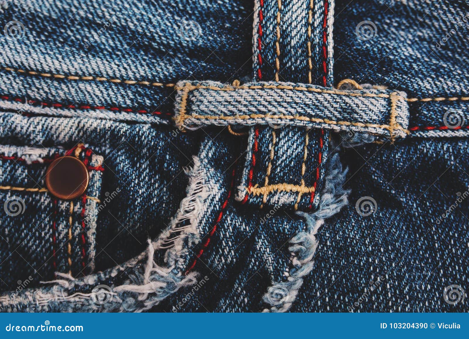 Denim Jeans Background with Seam of Jeans Fashion Design. Stock Photo ...