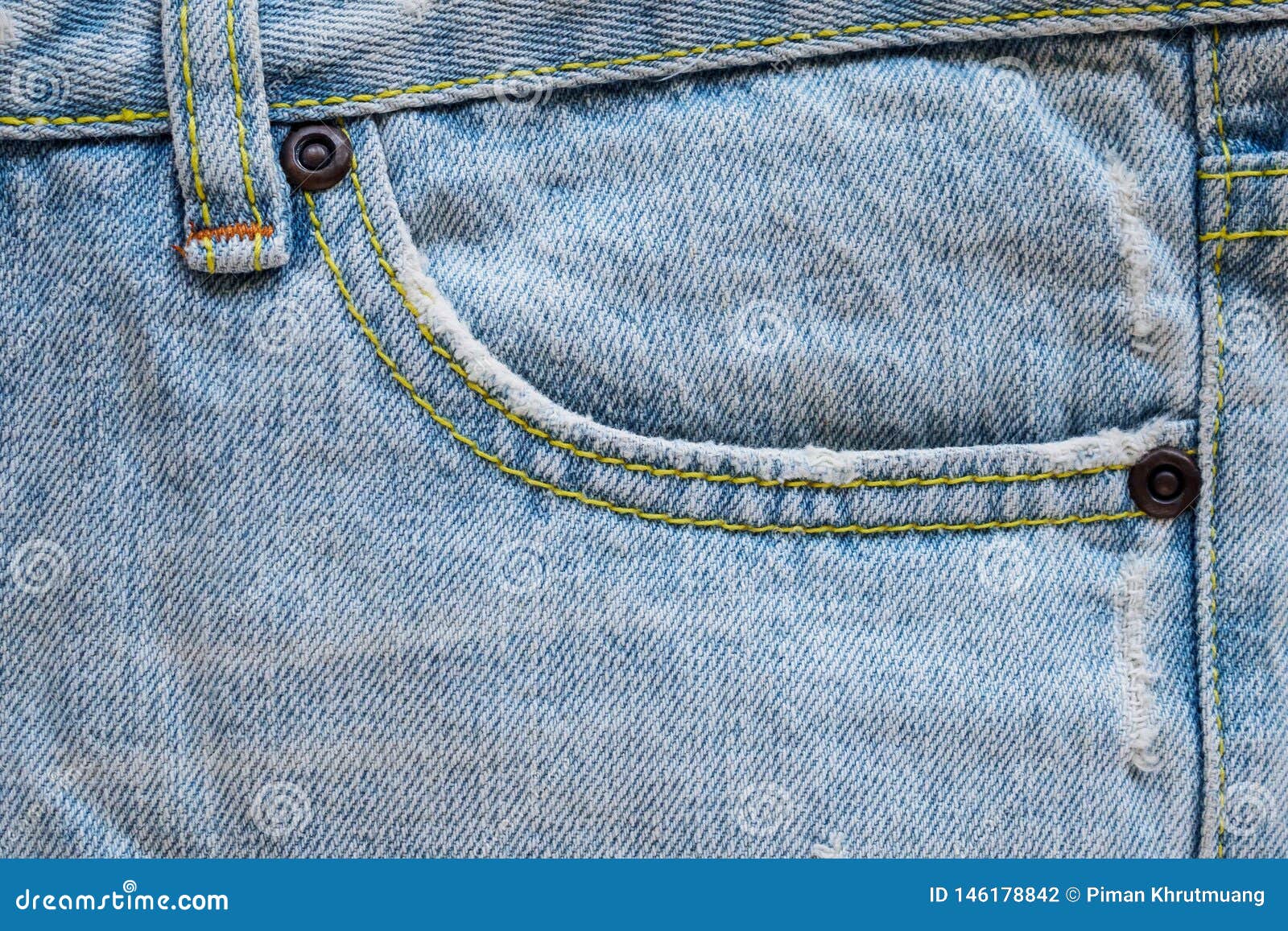 Denim Jeans Pocket Texture Background Stock Photo - Image of denim ...