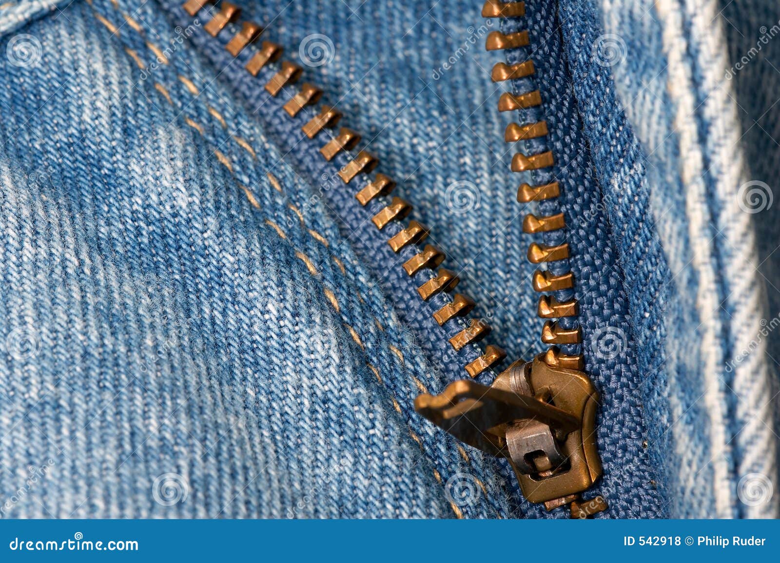 Denim Jeans Zipper stock photo. Image of cotton, zipper - 542918