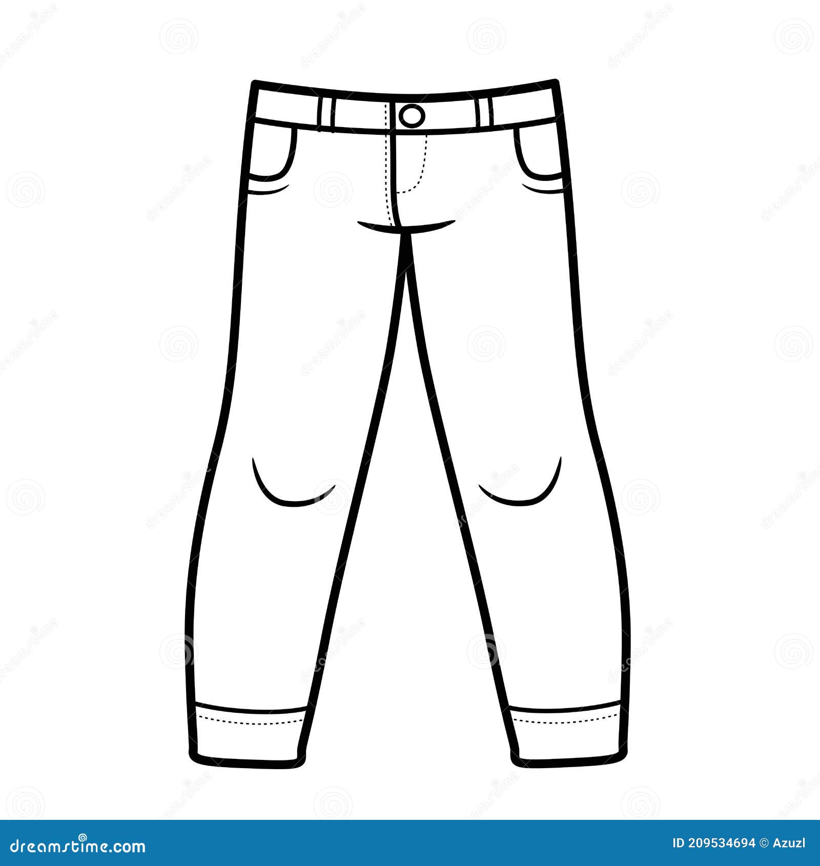 Business trousers icon bold outline design with editable stroke width  vector illustration  CanStock