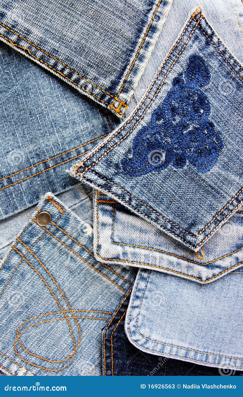 Denim pockets stock image. Image of material, cloth, jean 16926563