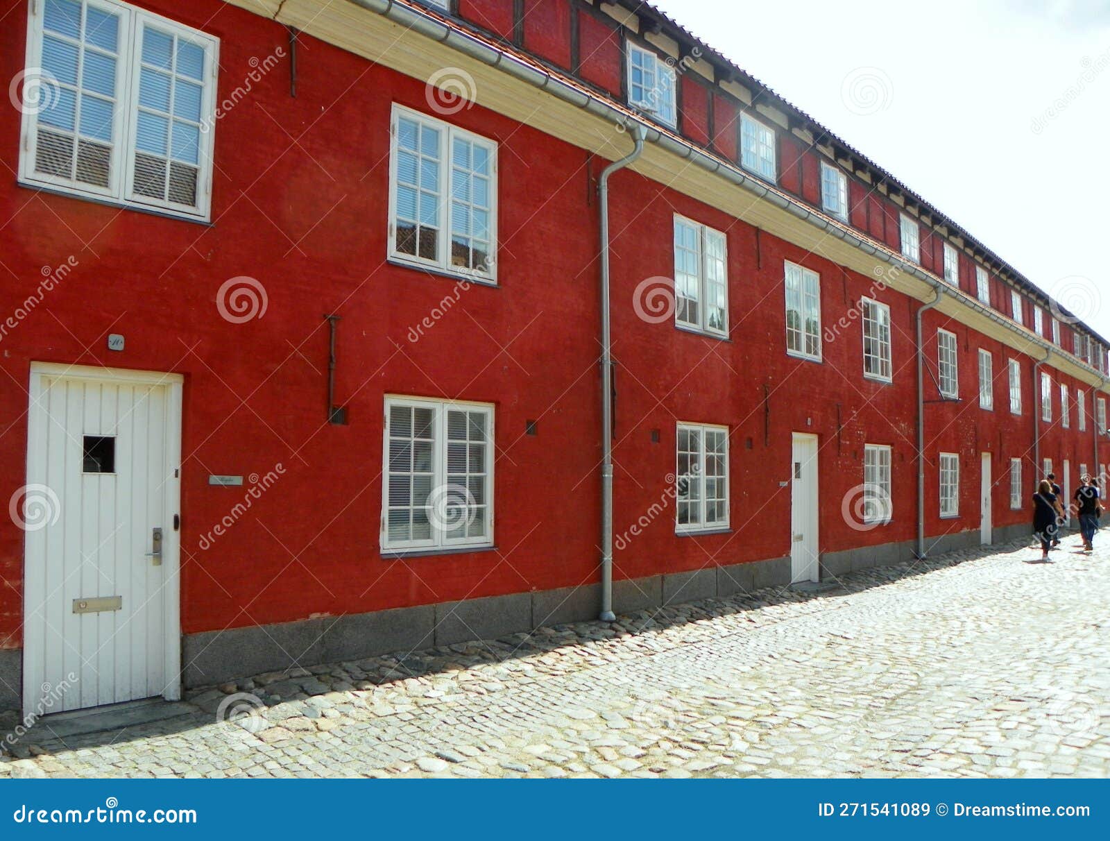 Rows Of Barracks RoyaltyFree Stock Photography 36030425