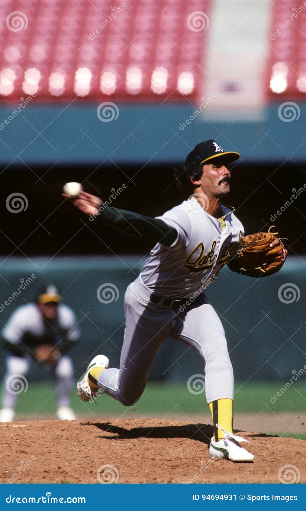 Dennis Eckersley of the Oakland a`s Editorial Photo - Image of oakland,  dennis: 94694931