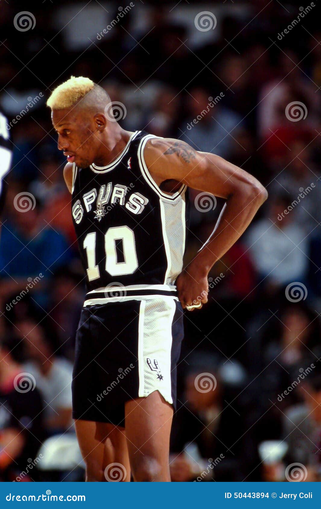 dennis rodman san antonio spurs jersey