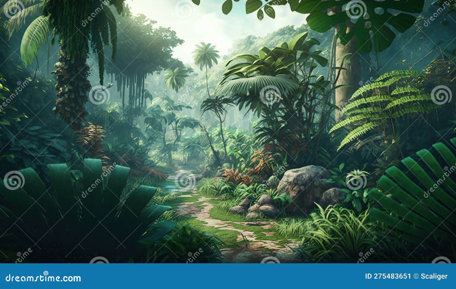 Summer Season  Rainforest pictures, Jungle images, Green landscape