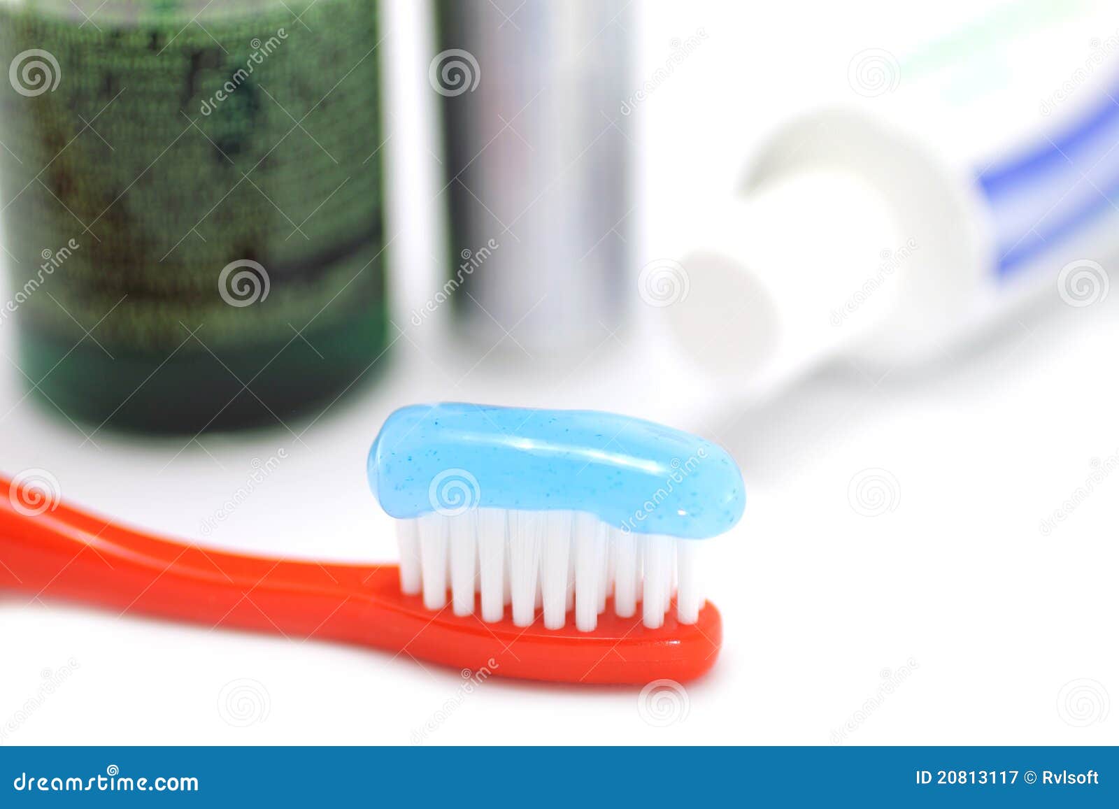 Dental accessories stock image. Image of home, precautions 20813117