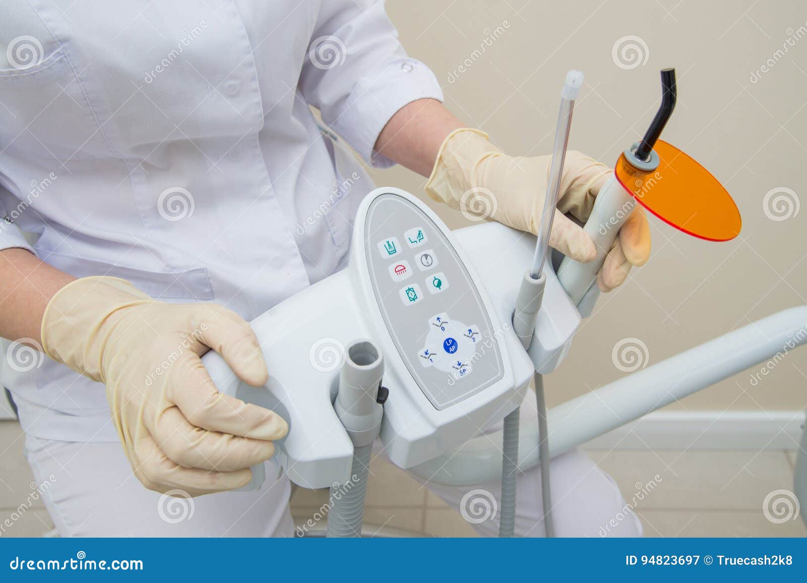 Dental Acessories. UV Curing Light Lamp Stock Image Image of sterile