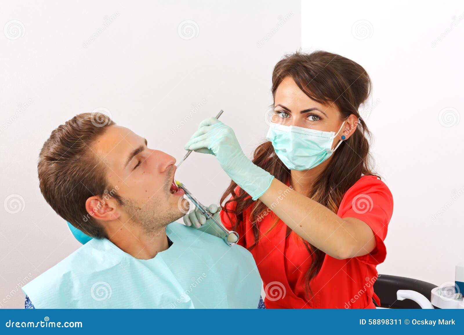 Dental anesthesia stock image. Image of ache, emotion 58898311
