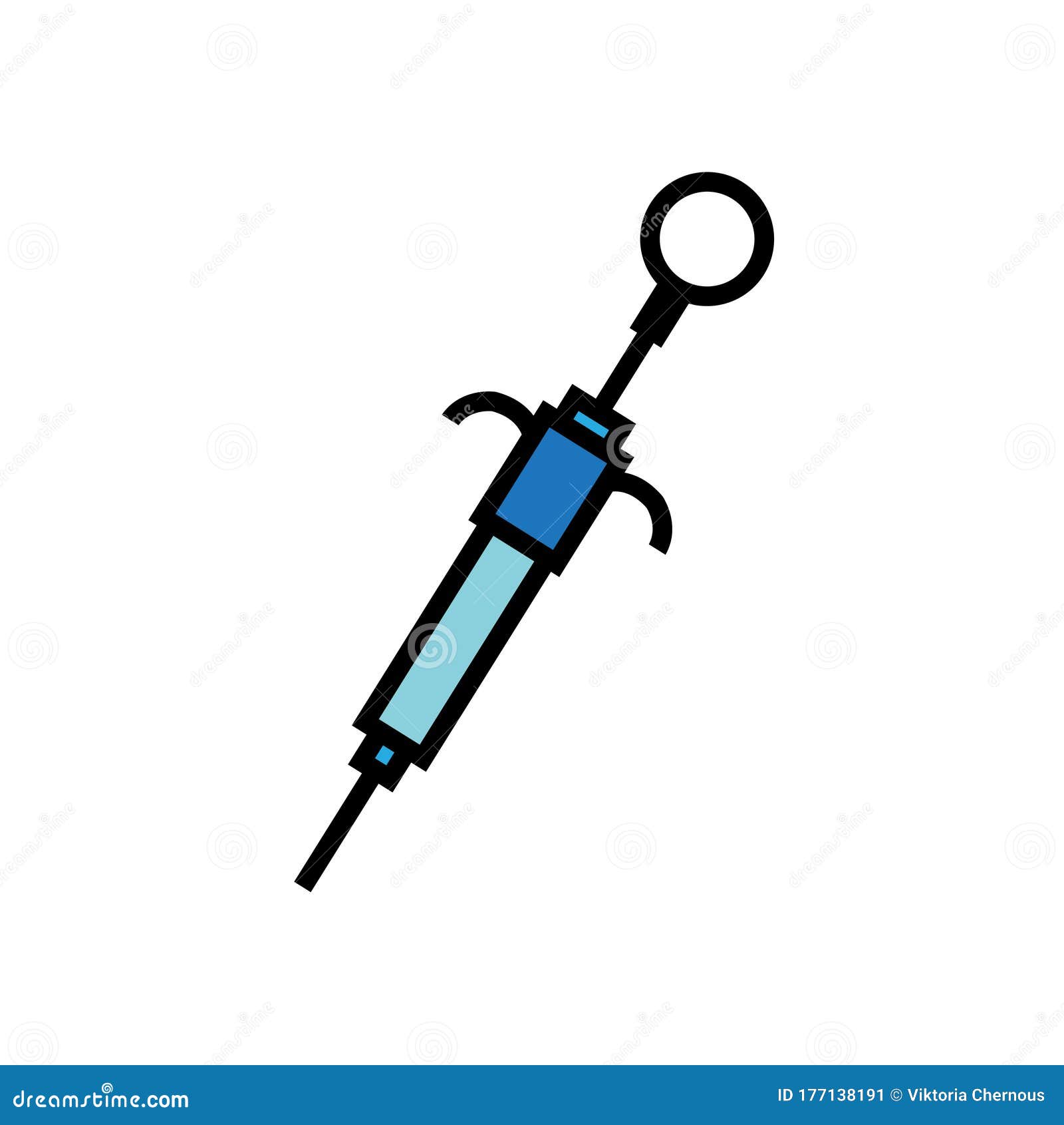 Dental Anesthesia,teeth Cartoon Sleeping When A Syringe Injecting To