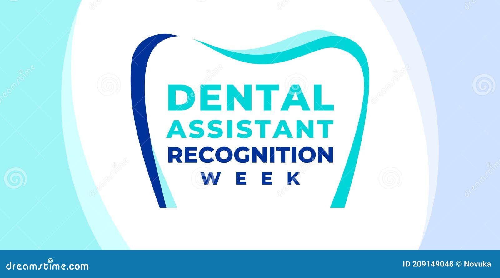 Dental Assistant Recognition Week. Vector Banner, Poster, Flyer