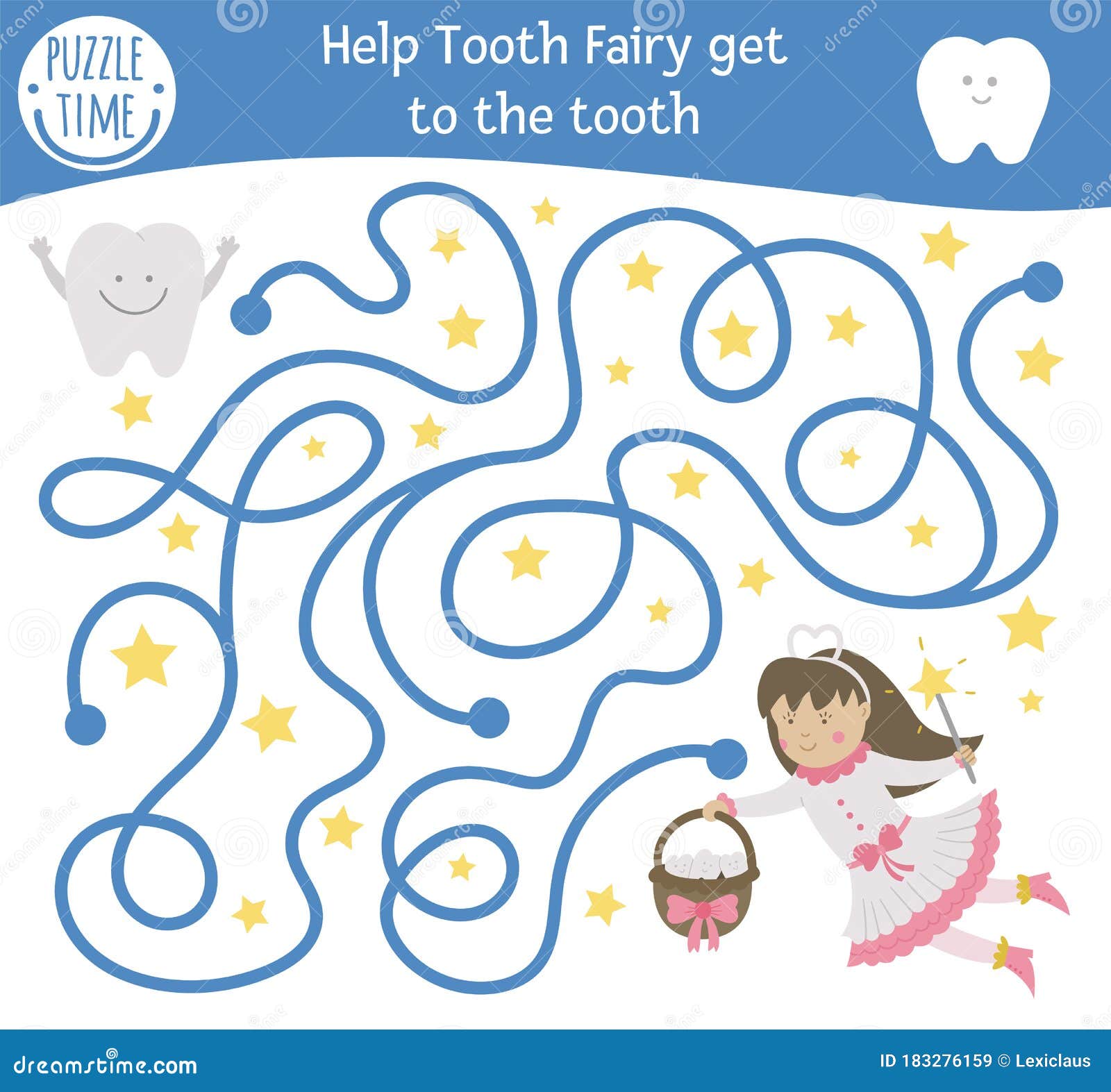 Dental Care Maze for Children. Preschool Dentist Clinic Activity. Funny Puzzle Game with Cute Fantasy Girl and Teeth Stock Vector - Illustration of health, creature: 183276159 Dental Care Maze for Children. Preschool Dentist Clinic Activity. Funny Puzzle Game with Cute Fantasy Girl and Teeth Stock Vector - Illustration of health, creature: 183276159