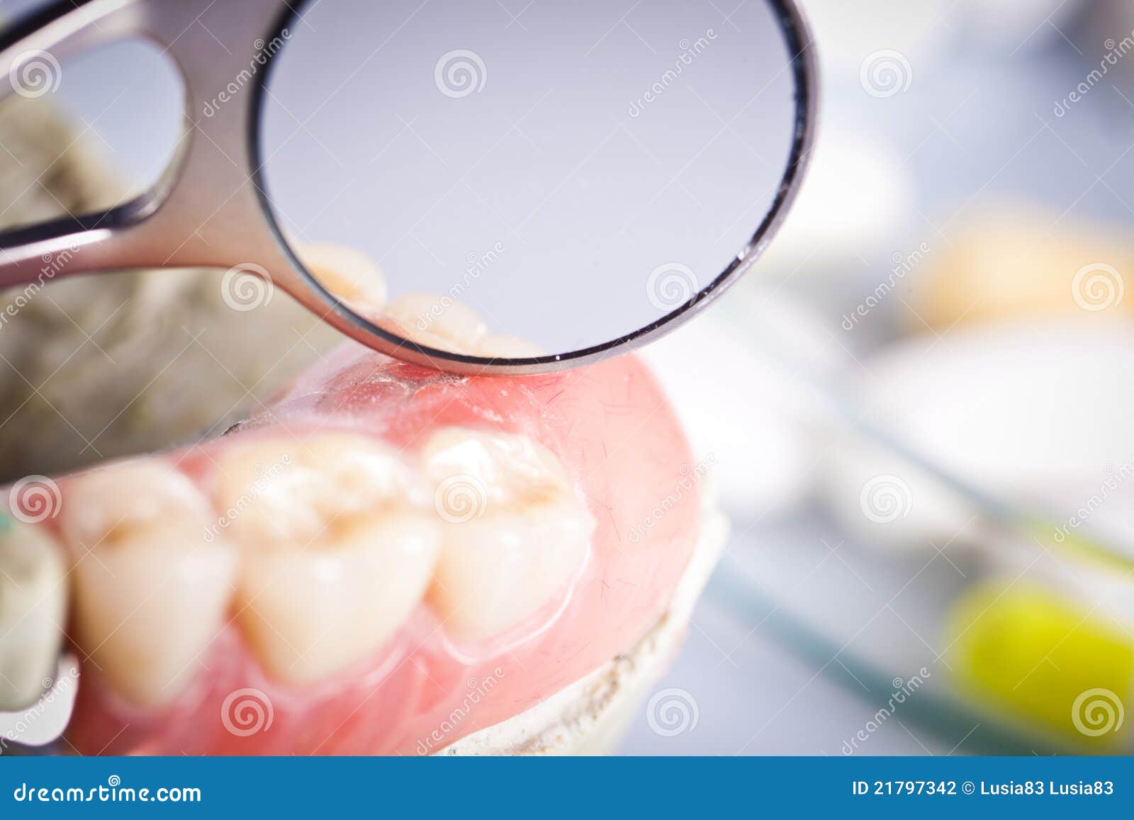 Dental Check and Dentistry Mirror Stock Photo Image of healthcare