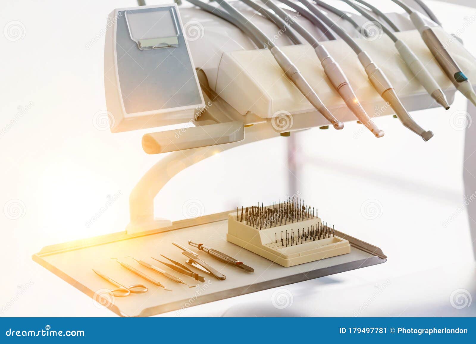Dental Clinic and Dental Instruments Stock Image Image of burnishers