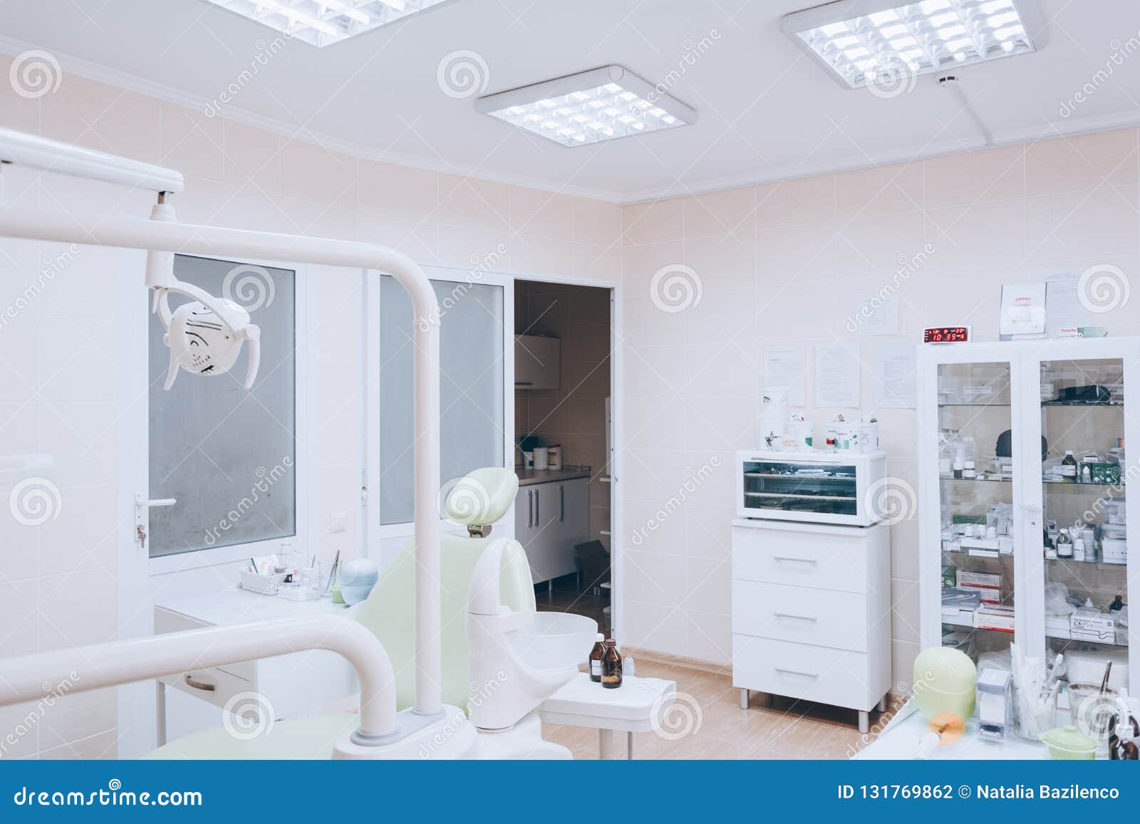 Dental Clinic Interior Dentistry Medicine And Stomatology