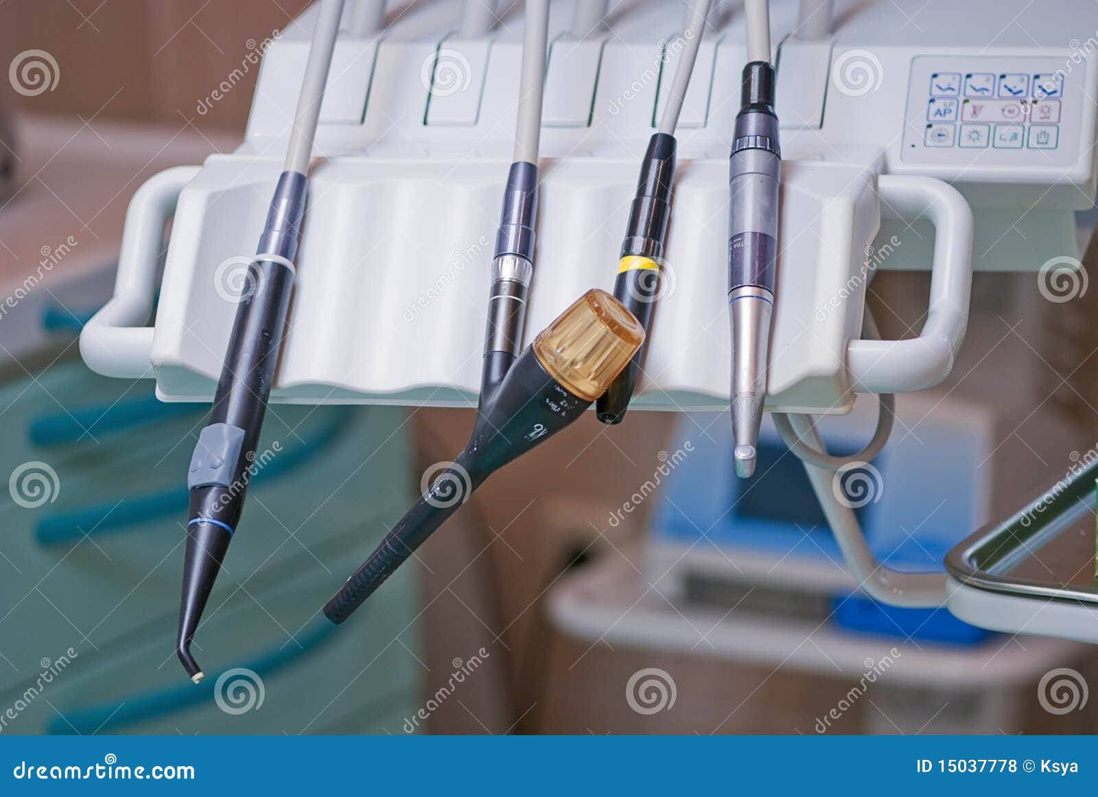 Dental drill unit stock photo. Image of instrument, medical 15037778