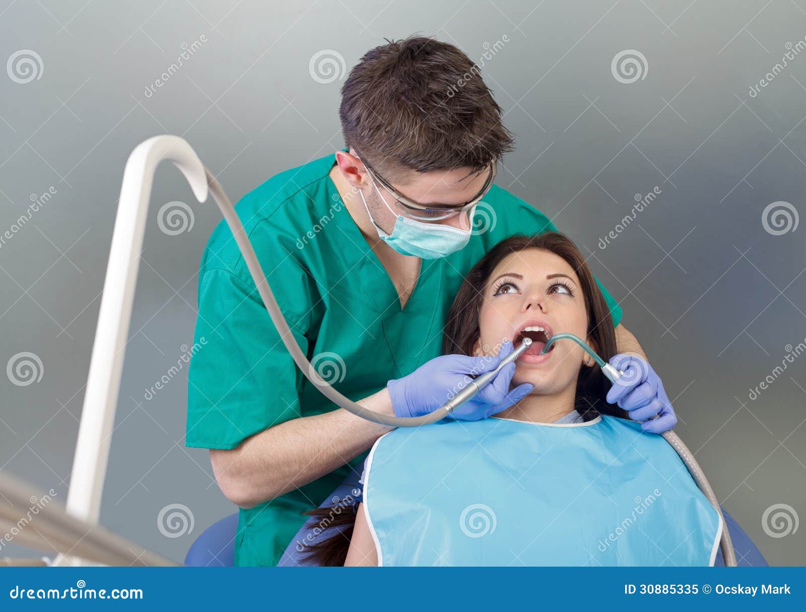 Dental drilling stock image. Image of drilling, healthy 30885335