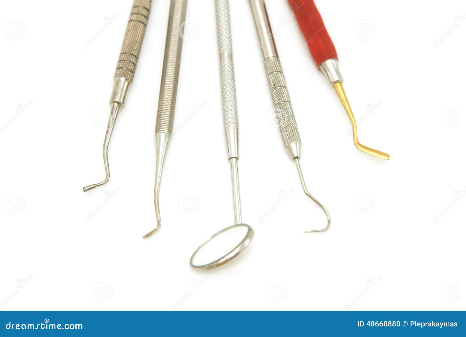 Dental Equipment Tools for Teeth Dental Care Stock Photo Image of