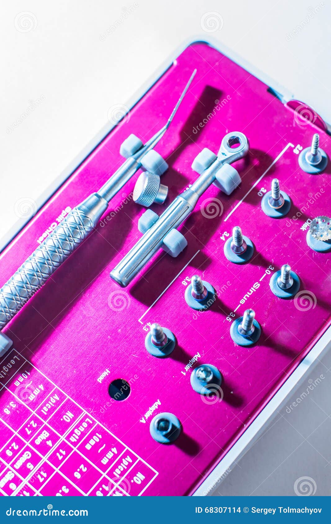 Dental equipment stock photo. Image of healthy, handle 68307114