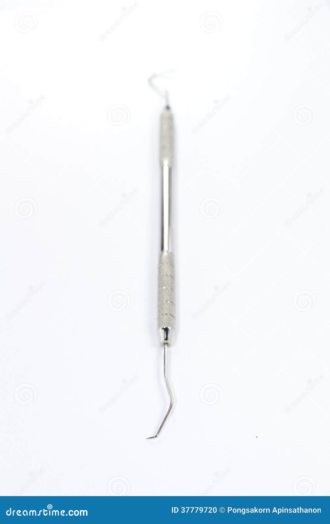 Dental explorer stock photo. Image of angled, curettes 37779720