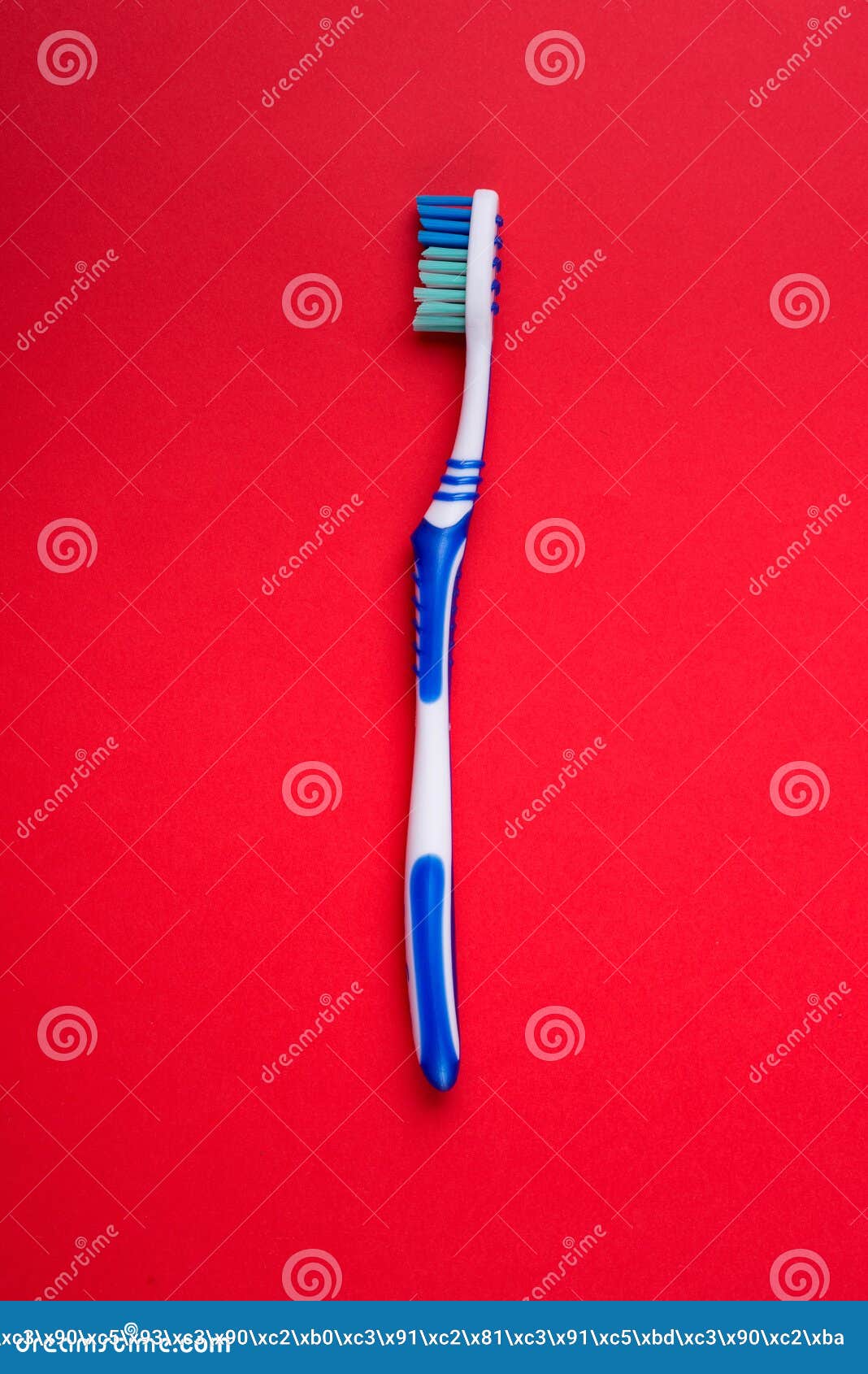 Toothbrush and Toothpaste Closeup. Dental Care Editorial Stock Photo