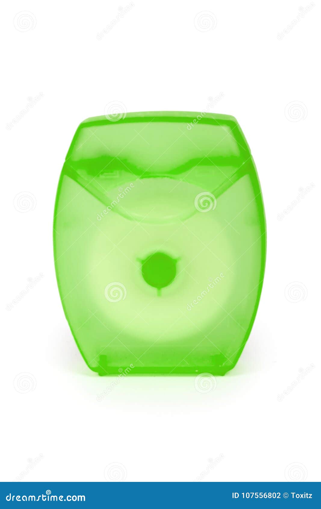dental floss  on white background. hydiene and healthcare idea