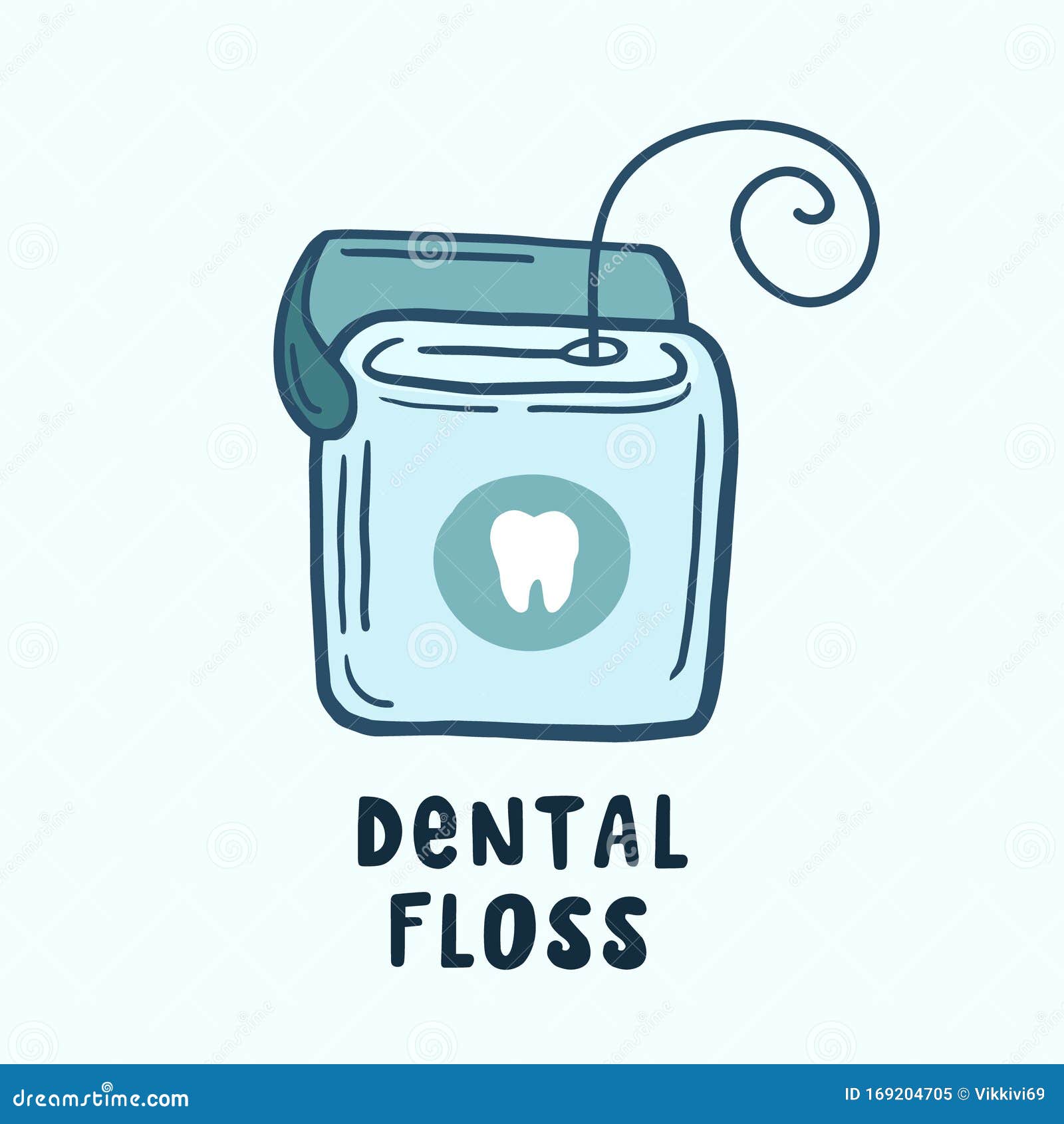 Dental Floss. Vector Color Sketch in Cartoon Style Stock Illustration - Illustration of freshness, care: 169204705 Dental Floss. Vector Color Sketch in Cartoon Style Stock Illustration - Illustration of freshness, care: 169204705
