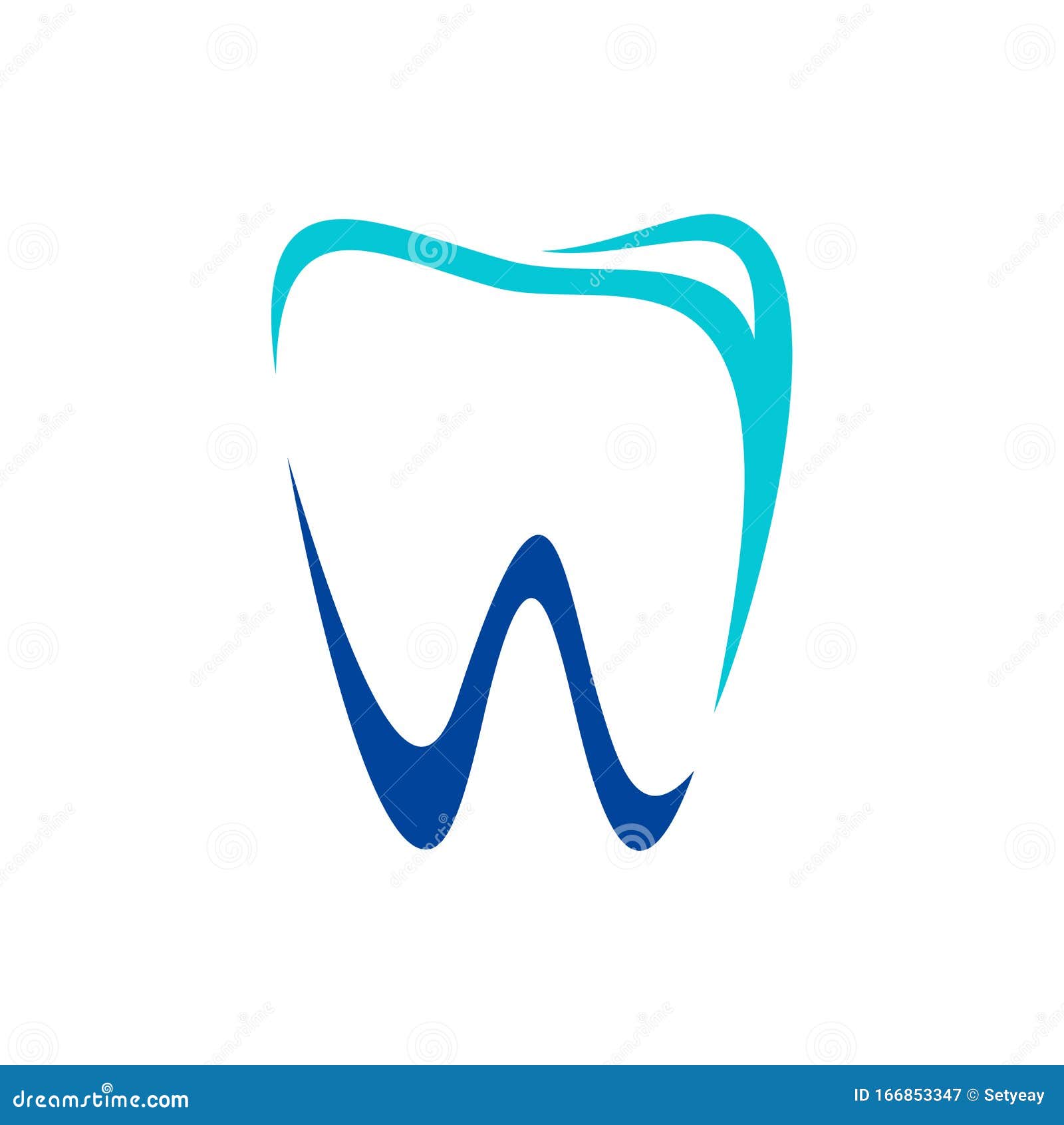 Dental Logo Design Template. Creative Dentist Logo Concept. Dental