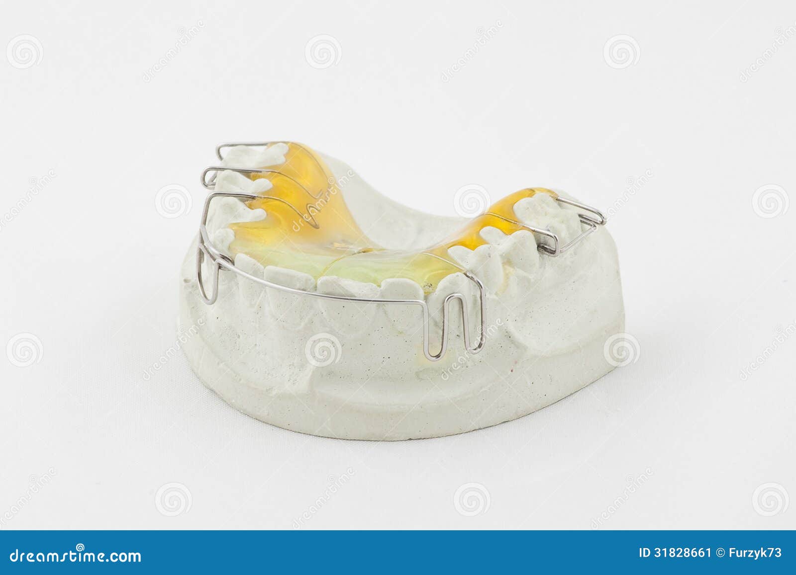Dental plate stock image. Image of technology, orthodontic 31828661