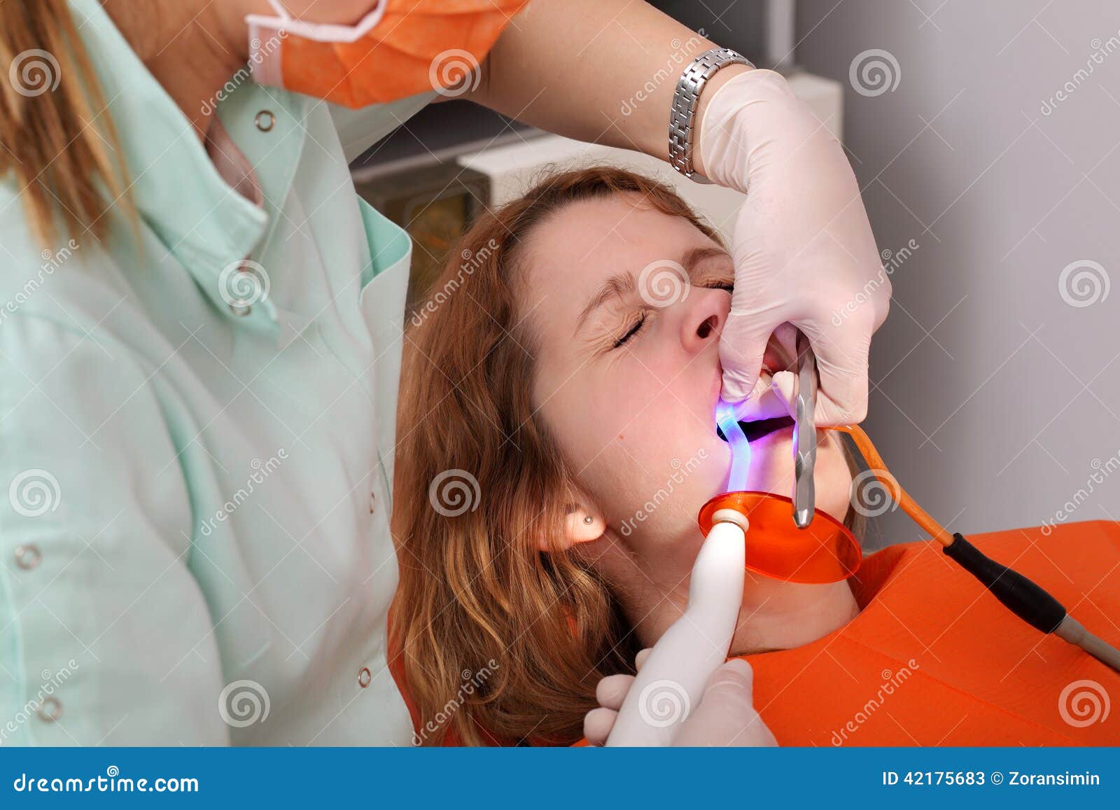 Dental Procedure, Led Laser Stock Image Image of health, modern 42175683