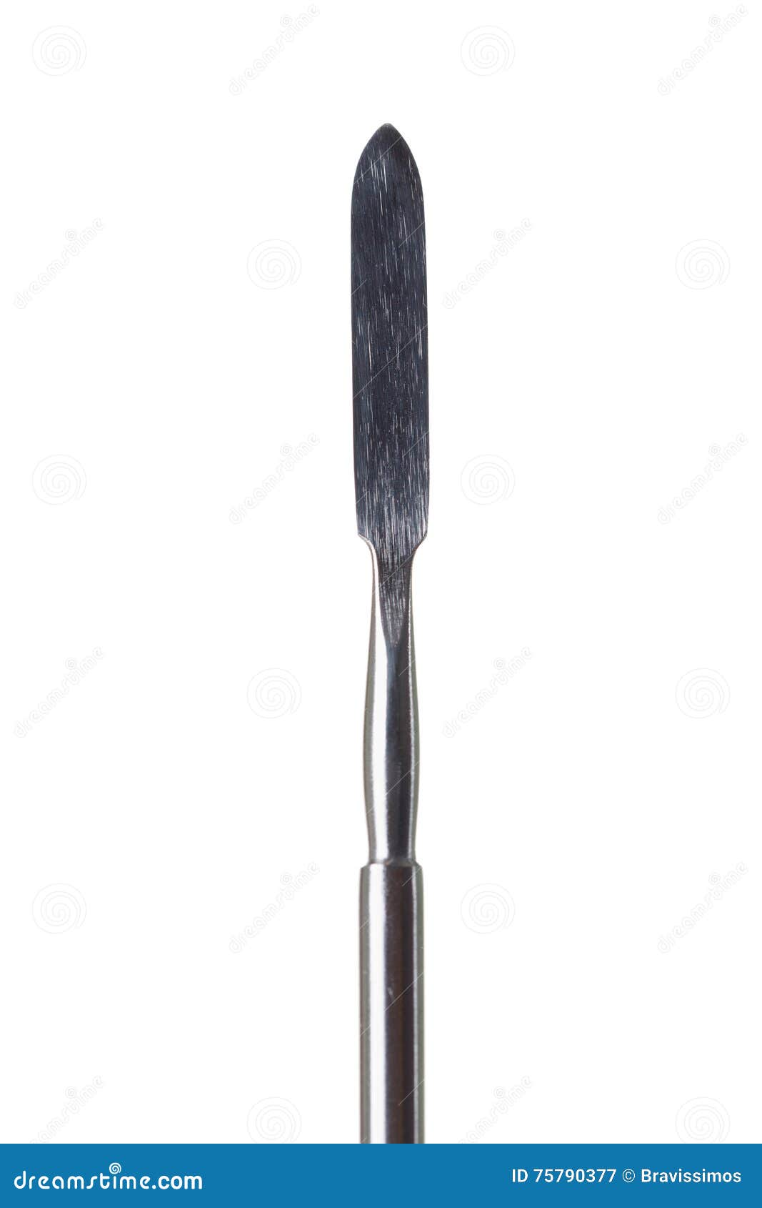 Dental Spatula Tools, Medical Equipment on White Stock Image Image of