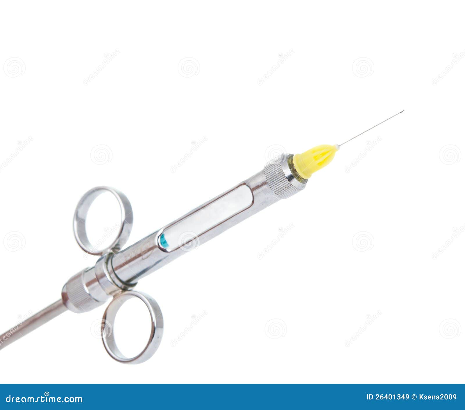 Dental syringe isolated stock image. Image of ampule 26401349