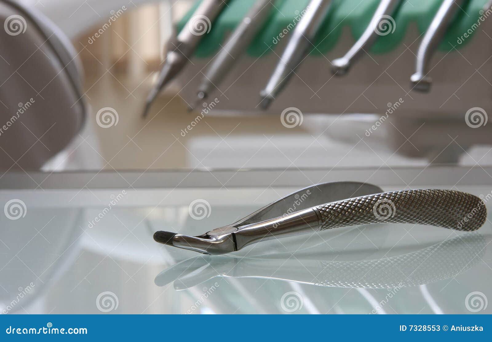 Dental tools stock image. Image of cure, tools, caries 7328553