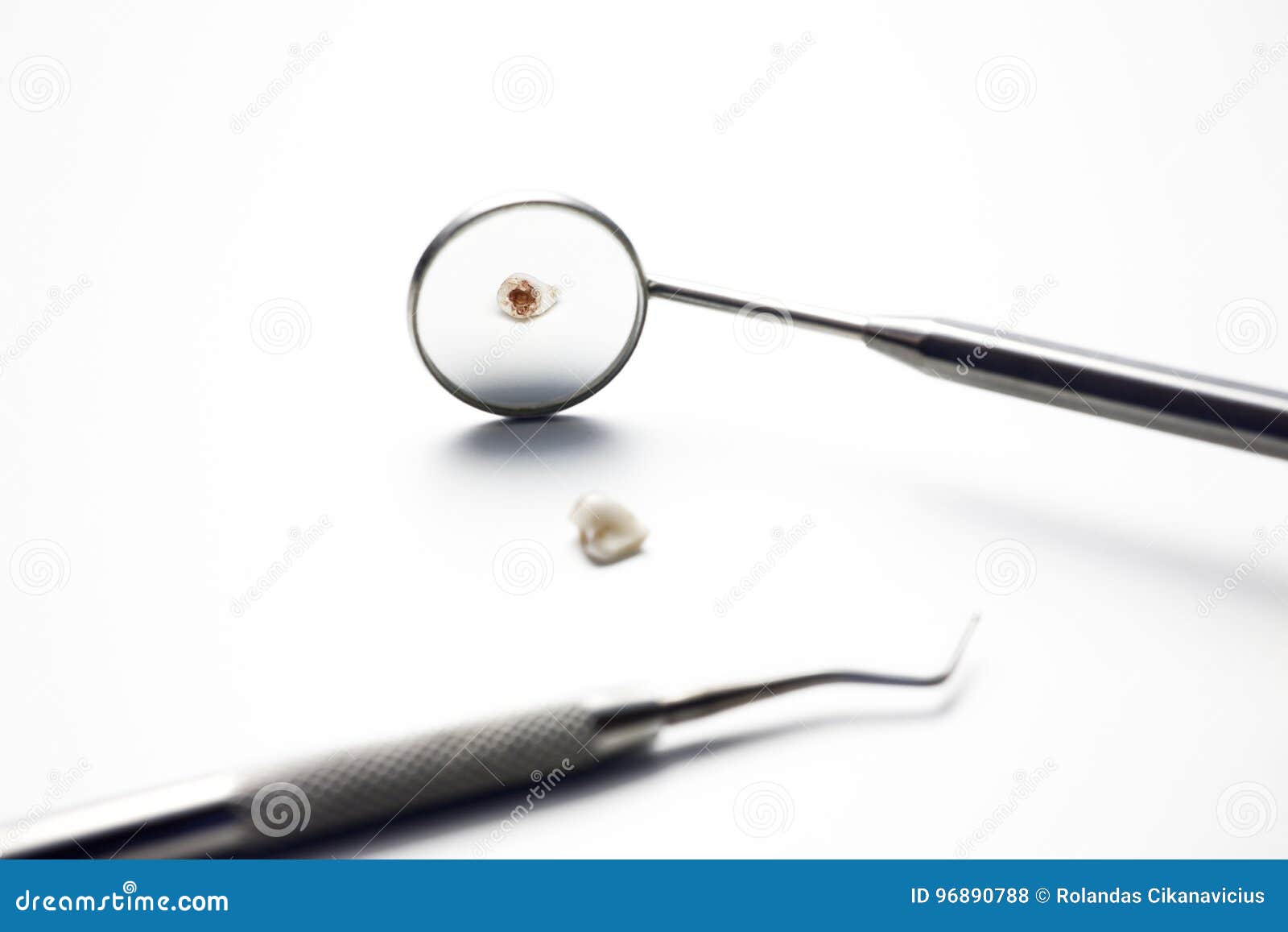 Dental Tools and Remove Teeth at Clinic on White Stock Photo Image of doctor, medical 96890788