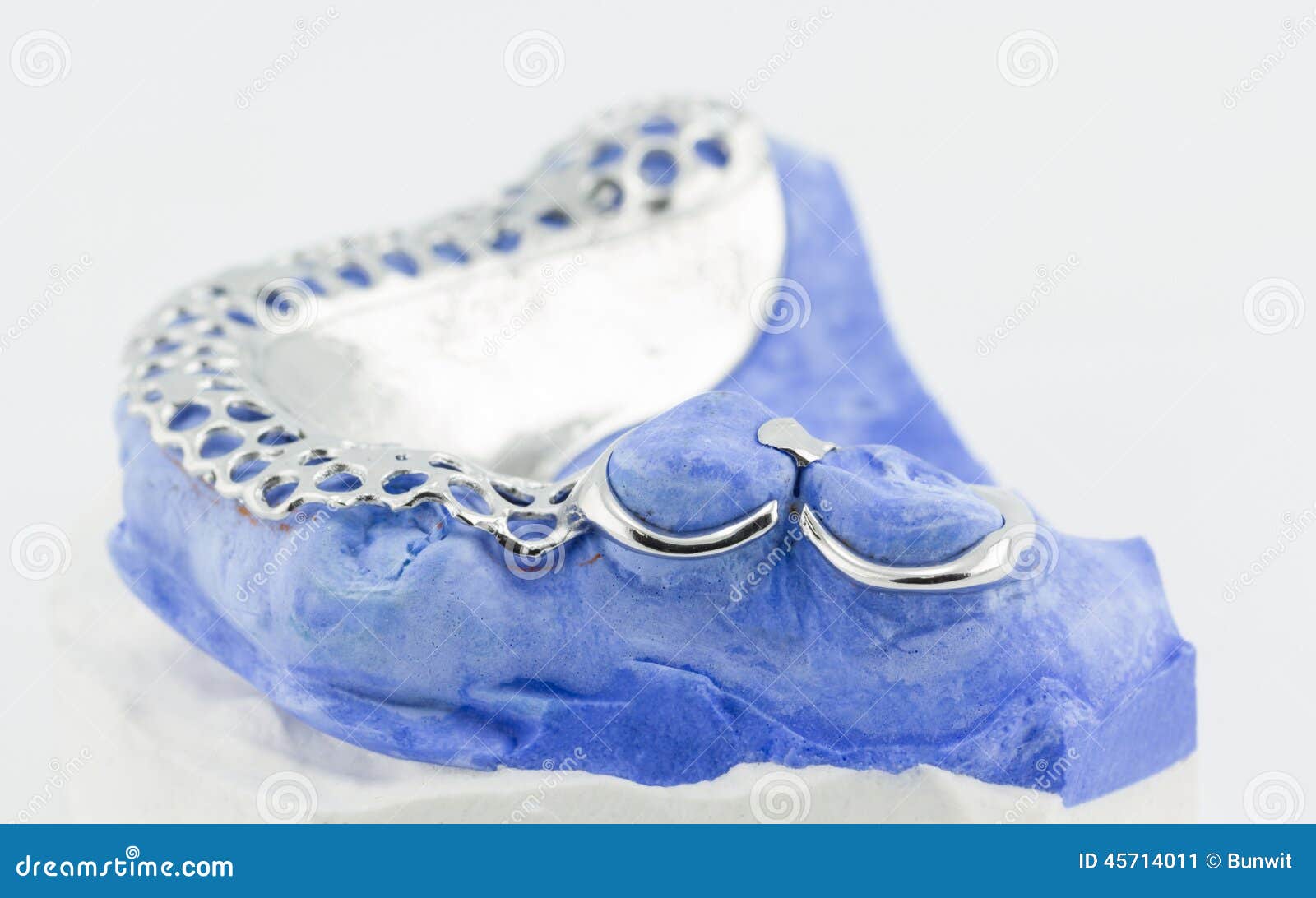 Dental Wire Bending for Make a Partial Denture Stock Image Image of