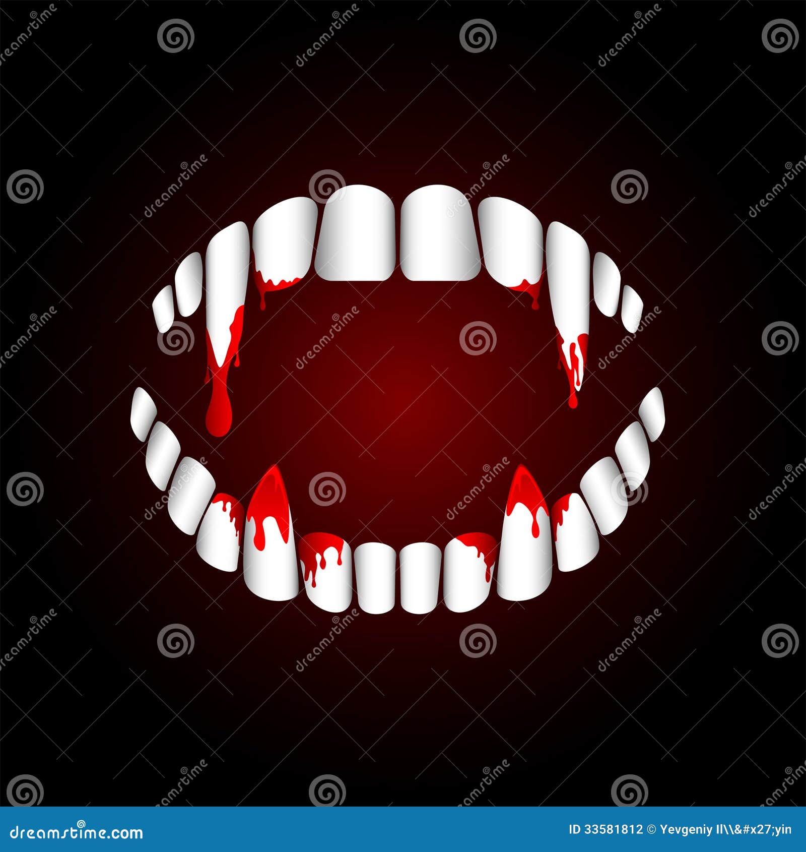 Ilustração Da Boca Dos Dentes Do Vampiro Ilustração Stock - Ilustração de  beleza, dente: 105008577