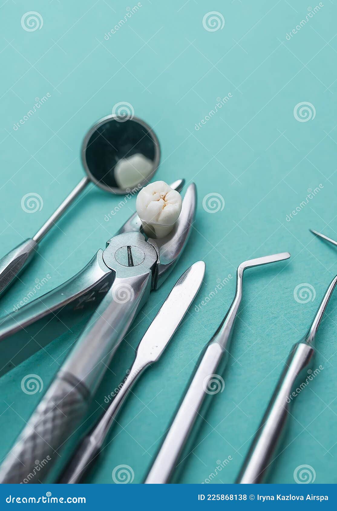 Dentist Basic Cutlery Equipment Dentistry Instruments or Accessories Stock Photo Image of