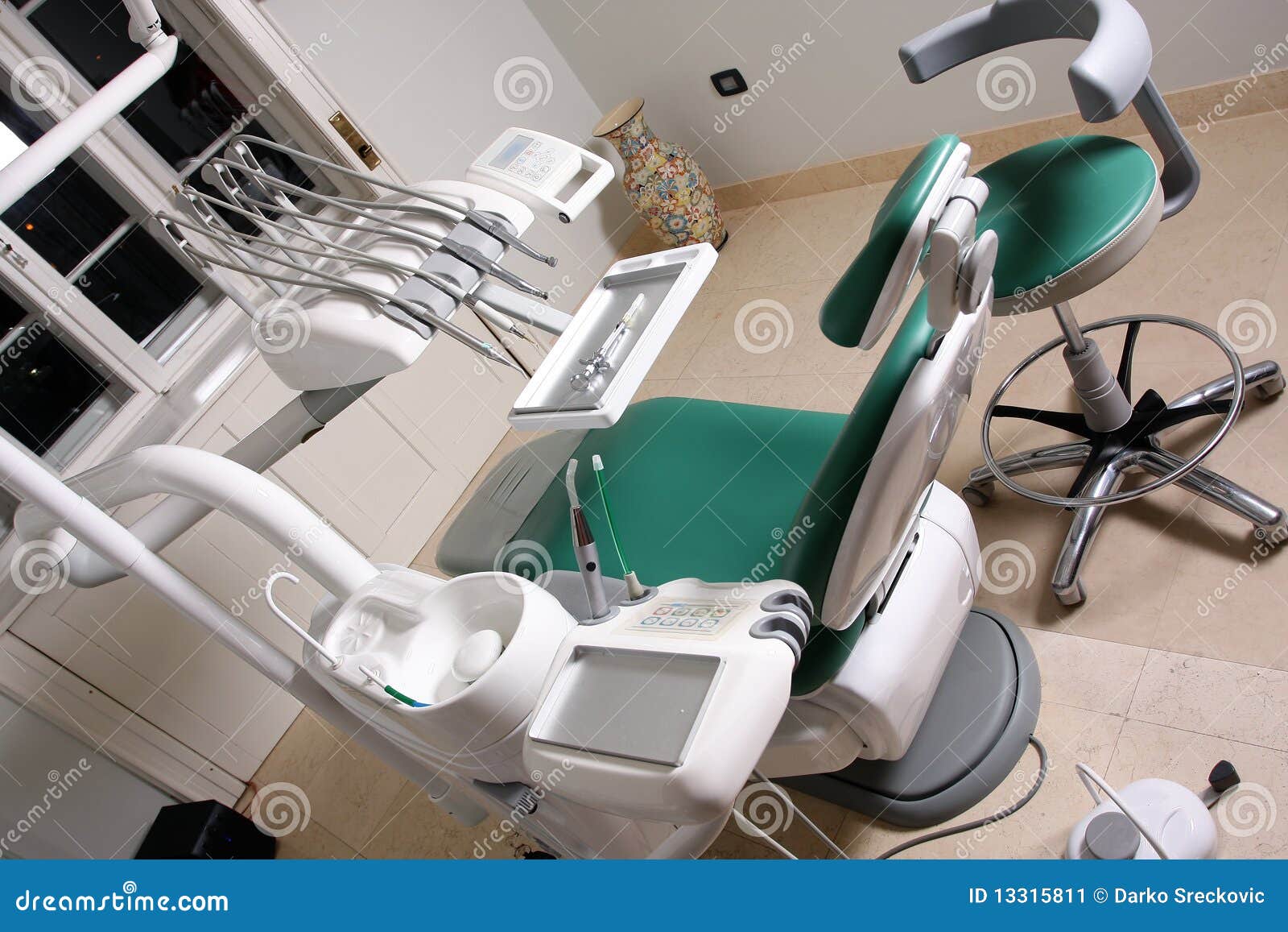 Dentist chair stock image. Image of chair, hygiene, research 13315811