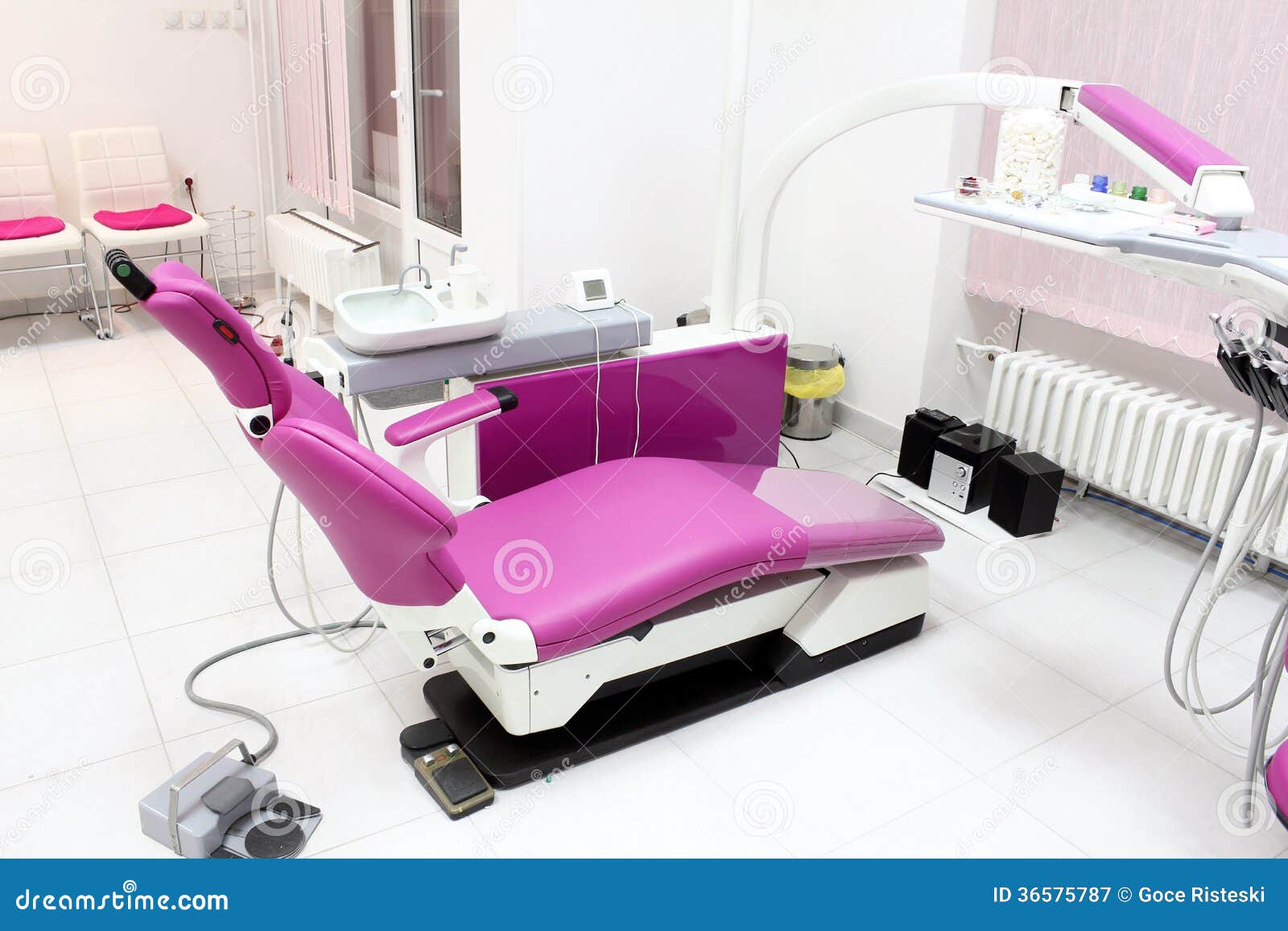 Dentist Clinic Interior with Chair Stock Image Image of medic