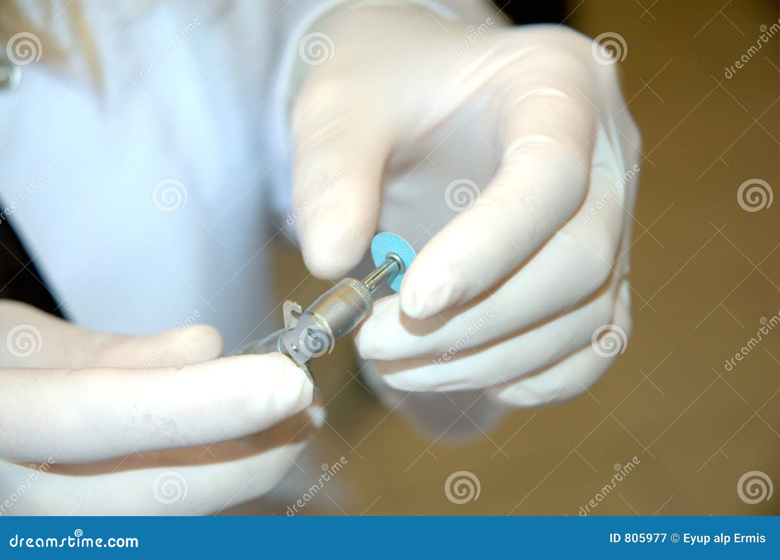 Dentist and Emery stock image. Image of paper, machine 805977