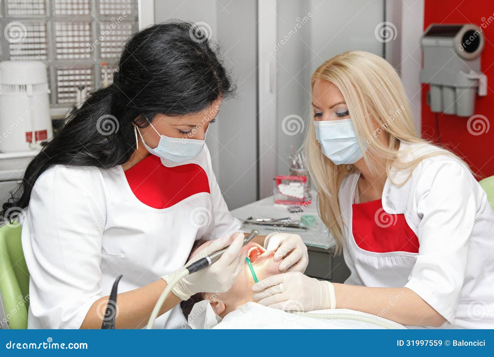 Dentist examination stock image. Image of doctor, modern 31997559