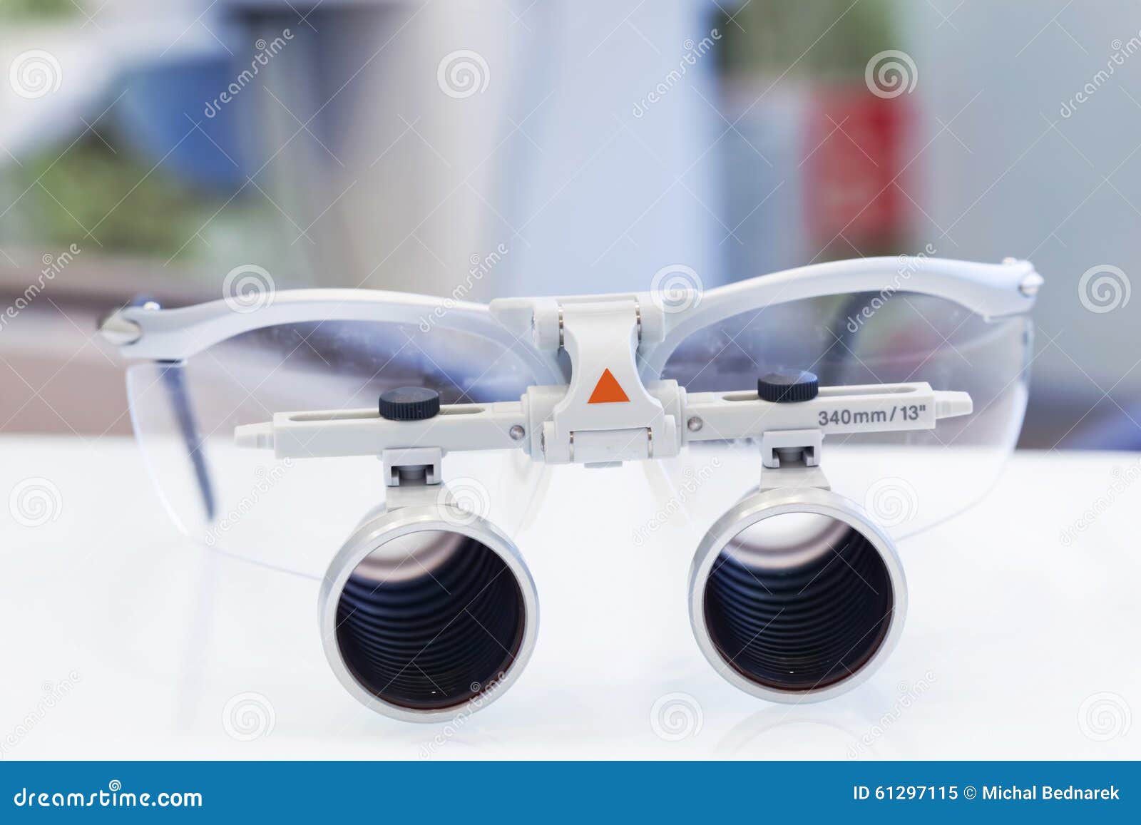 Dentist Goggles, Protective Glasses in Dentist S Office. Dental Stock ...