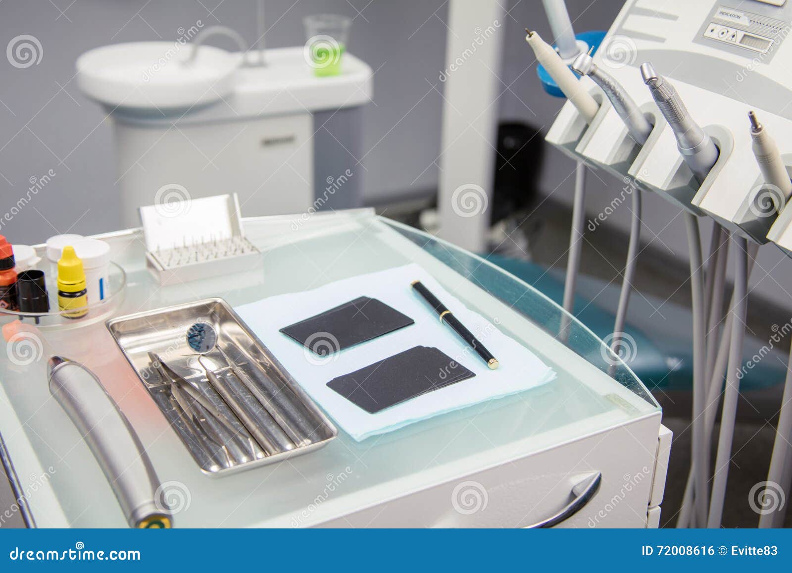 Dentist Office. Dental Equipment Stock Photo Image of empty